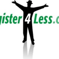 register4less domain registration logo