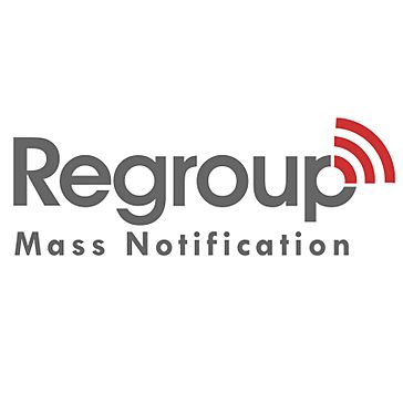 regroup mass notification 로고