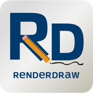 renderdraw - flexible 3d rendering for salesforce logo