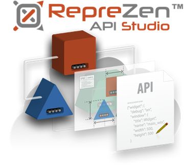 reprezen api studio 로고