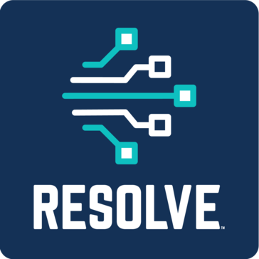 resolve 로고