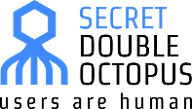 secret double octopus logo
