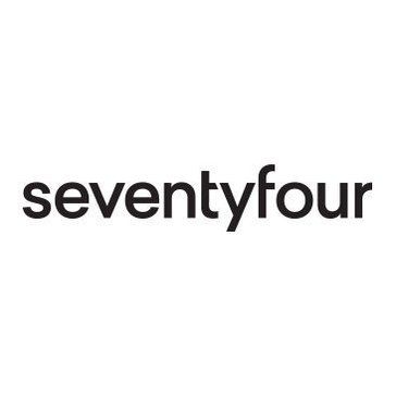 seventy four design 로고