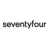seventy four design logo