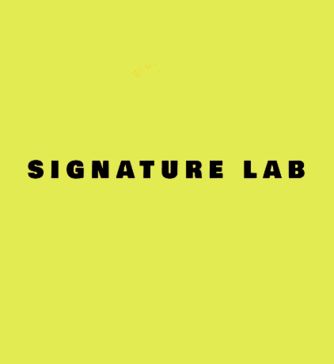 signature lab 로고