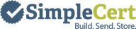 simplecert logo