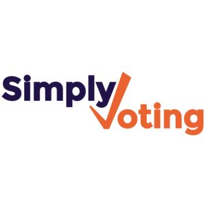 simply voting 로고