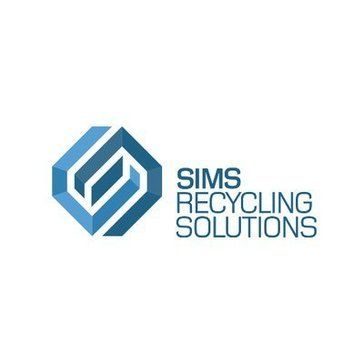 sims recycling solutions on-site data destruction 로고