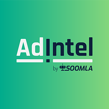 adintel by soomla 로고