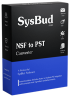 sysbud nsf to pst converter logo