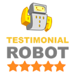 testimonial robot logo
