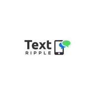text ripple logo