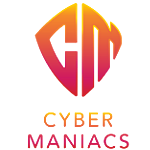 the cybermaniacs logo