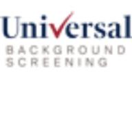 universal background screening logo