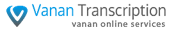 vanan transcription logo
