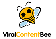 viral content bee logo