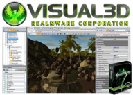 visual3d game engine logo