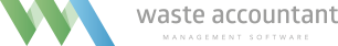 waste accountant 로고