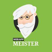 web app meister logo