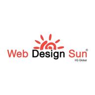 web design sun logo