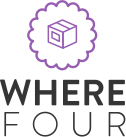 wherefour logo