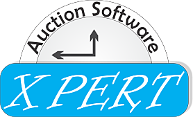 xpert online auction 로고
