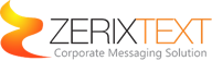 zerix text логотип
