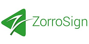 zorrosign esignature & digital transaction management 로고
