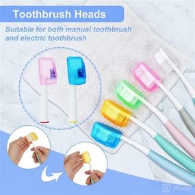 img 1 attached to 🦷 QIUYMEI Portable Breathable Holographic Toothbrush: Convenient Dental Care on the Go