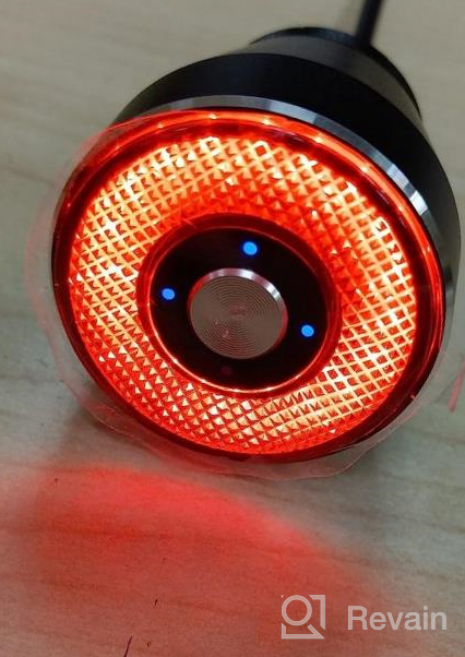 img 1 attached to Stay Safe While Cycling With G Keni Smart Bike Tail Light - Auto On/Off, Waterproof, USB Rechargeable, And Ultra Bright LED Warning Back Bicycle Flashlight! review by Nathan Hutchinson
