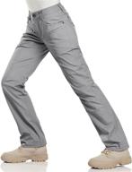 приготовьтесь к приключениям на свежем воздухе с женскими тактическими брюками cqr flex stretch: водонепроницаемые рабочие брюки из рипстопа с карманами-карго. логотип