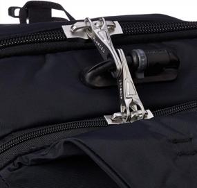 img 2 attached to Защитите свое путешествие с помощью противоугонного рюкзака для ручной клади Pacsafe Venturesafe EXP45 элегантного черного цвета
