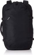 защитите свое путешествие с помощью противоугонного рюкзака для ручной клади pacsafe venturesafe exp45 элегантного черного цвета логотип