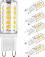 upgrade to dimmable and powerful lighting with sumvibe g9 led bulbs - 6 pack logo