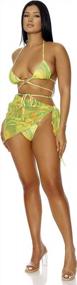 img 1 attached to Saint Lucia Bikini Set For Women By Forplay