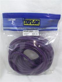 img 2 attached to Taylor Cable 38821 Purple Convoluted