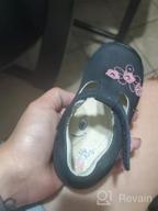 img 1 attached to Girls' Leather Toddler Support 👧 Shoes and Flats for Wobbly Waddlers review by Nick Nunez