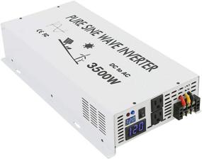 img 4 attached to WZRELB 3500W Pure Sine Wave Inverter: Off-Grid Solar Power Generator for Home (12V DC to 120V AC)