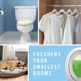 img 2 attached to Febreze Small Spaces: Fresh Scent Pet Air Freshener Alternative for Strong Odor Elimination (4 Count)