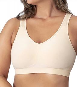 img 4 attached to Small To Plus Size Women'S Compression Wirefree High Support Bra For Everyday Wear, Exercise & Back Support - Shapermint