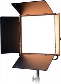 img 2 attached to Fotodiox Pro FlapJack C-818ASV Bicolor LED Edge Light Kit - 18X18 Inch Ultra-Thin Dimmable Photo/Video Studio 1.5X1.5 Professional Dual Color LED With Case
