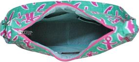 img 1 attached to Ngil Quilted Cotton Shoulder Turquoise Women's Handbags & Wallets ~ Hobo Bags