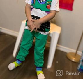 img 5 attached to 🌈 Disney Toy Story 2-Piece Shirt and Jogger Pant Set for Boys