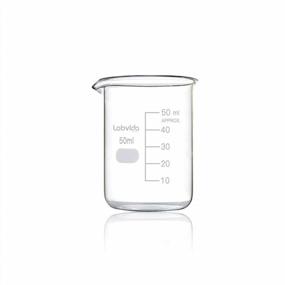 img 1 attached to 50Ml 3.3 Borosilicate Griffin Low Form Glass Beaker Shot Glass Set Of 6 With Printed Graduation - Labvida LVA002