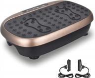 eilison full body vibration plate exercise machine for home & travel workout - fitness platform equipment for weight loss, toning & wellness - supports users up to 250lbs логотип