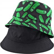 premium packable reversible unisex sun bucket hat for beach and outdoor escapades - faleto's quality fabric logo