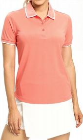 img 4 attached to Stay Stylish And Protected On The Green With Hiverlay Women'S UPF 50+ Golf Polo Shirts