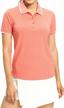 stay stylish and protected on the green with hiverlay women's upf 50+ golf polo shirts logo