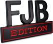 fjb edition truck decals emblems car stickers logo