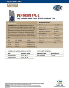 img 1 attached to Pentosin DSG Transmission Kit 8038207 KIT